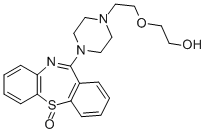 喹硫平磺酸盐, 329216-63-9, 结构式