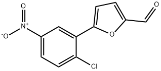 5-(2-CHLORO-5-NITRO-PHENYL)-FURAN-2-CARBALDEHYDE Struktur