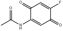 Acetamide,  N-(4-fluoro-3,6-dioxo-1,4-cyclohexadien-1-yl)- Structure