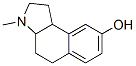 2,3,3a,4,5,9b-Hexahydro-3-methyl-1H-benz[e]indol-8-ol Structure
