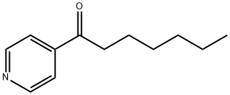 4-庚酰基吡啶, 32941-30-3, 结构式