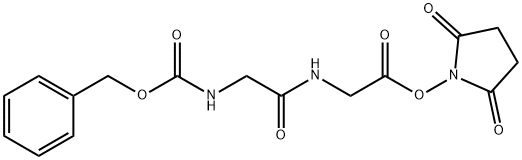 Z-GLY-GLY-OSU, 32943-08-1, 结构式