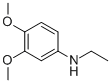 ETHYL-(3,4-DIMETHOXY-PHENYL)-AMINE Structure