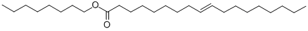 octyl oleate Structure