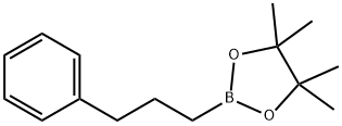 3-フェニル-1-プロピルボロン酸ピナコールエステル 化学構造式