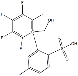 PENTAFLUOROBENZYL P-TOLUENESULFONATE Structure