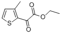 2-(3-甲基噻吩-2-基)-2-氧代乙酸乙酯 结构式