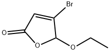 4-ブロモ-5-エトキシ-2(5H)-フラノン 化学構造式