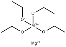 magnesium bis(tetraethoxyaluminate)  Struktur