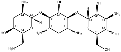 O-3-아미노-3-디옥시-알파-D-글루코피라노실-(1→6)-O-[2,6-디아미노-2,3,6-트리디옥시-알파-D-헥소피라노실-(1→4)]-2-디옥시-D-