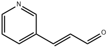 TRANS-3-(3-ピリジル)アクロレイン, 98+% 化学構造式