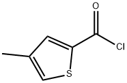 塩化4-メチルチオフェン-2-カルボニル 化学構造式