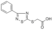 [(3-Phenyl-1,2,4-thiadiazol-5-yl)thio]acetic acid|