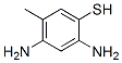 Benzenethiol,  2,4-diamino-5-methyl- Struktur