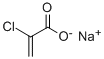 2-Chloroacrylic acid sodium salt Struktur