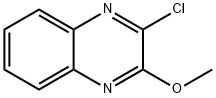 2-クロロ-3-メトキシキノキサリン 化学構造式