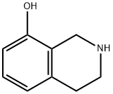 8-羟基-1,2,3,4-四氢异喹啉 结构式