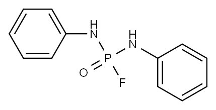 Fluorobis(phenylamino)phosphine oxide 结构式