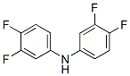 N-(3,4-difluorophenyl)-3,4-difluoro-aniline Struktur