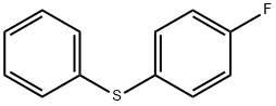 フェニル4-フルオロフェニルスルフィド 化学構造式