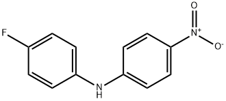 4-Fluoro-4'-nitrodiphenylamine 化学構造式