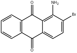 1-amino-2-bromoanthracene-9,10-dione Struktur
