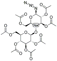 HEPTA-O-ACETYL-BETA-MALTOSYL AZIDE Struktur