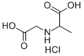 2-[(CARBOXYMETHYL)AMINO]PROPANOIC ACID HYDROCHLORIDE Structure
