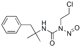 N-(2-Chloroethyl)-N'-(1,1-dimethyl-2-phenylethyl)-N-nitrosourea Structure