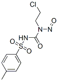 N-[[(2-Chloroethyl)nitrosoamino]carbonyl]-4-methylbenzenesulfonamide 结构式
