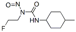 N-(2-Fluoroethyl)-N'-(4-methylcyclohexyl)-N-nitrosourea Structure