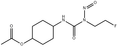 N'-[4-(Acetyloxy)cyclohexyl]-N-(2-fluoroethyl)-N-nitrosourea|