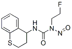 1-(2-Fluoroethyl)-1-nitroso-3-(3,4-dihydro-2H-1-benzothiopyran-4-yl)urea Struktur
