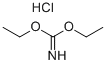 DIETHYL CARBONIMIDATE HYDROCHLORIDE Structure