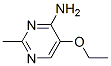 4-Pyrimidinamine,  5-ethoxy-2-methyl- Struktur