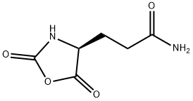 (S)-4-(2-氨基羰基乙基)恶唑-2,5-二酮, 33043-61-7, 结构式