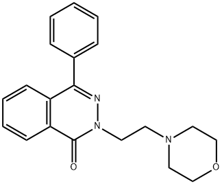 2-(2-Morpholinoethyl)-4-phenylphthalazin-1(2H)-one Structure