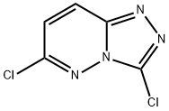 3,6-二氯-[1,2,4]三唑并[4,3-B]哒嗪, 33050-38-3, 结构式