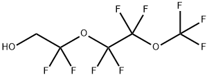 1H,1H-ノナフルオロ-3,6-ジオキサヘプタン-1-オール 化学構造式