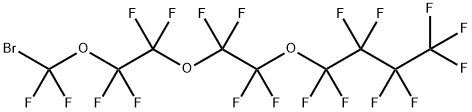 1-BROMOPERFLUORO-2,5,8-TRIOXADODECANE Structure