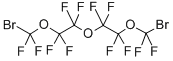 1,9-ジブロモパーフルオロ-2,5,8-トリオキサノナン 化学構造式