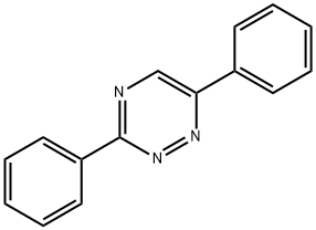 3,6-Diphenyl-1,2,4-triazine 结构式