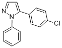 5-(4-CHLOROPHENYL)-1-PHENYL-1H-PYRAZOLE Structure