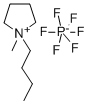 1-BUTYL-1-METHYLPYRROLIDINIUM HEXAFLUOROPHOSPHATE Structure