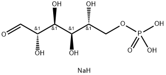 D-マンノース6-(りん酸ジナトリウム) 化学構造式