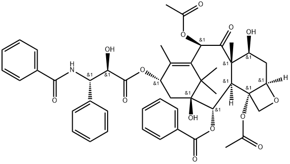 紫杉醇,33069-62-4,结构式