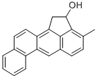 3-メチル-1,2-ジヒドロベンゾ[j]アセアントリレン-2-オール 化学構造式