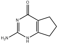 2-氨基-6,7-二氢-5H-环戊[D]嘧啶-4-醇 结构式