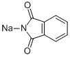 フタルイミド・ナトリウム 化学構造式