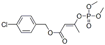 りん酸ジメチル1-(4-クロロベンジルオキシカルボニル)-1-プロペン-2-イル 化学構造式